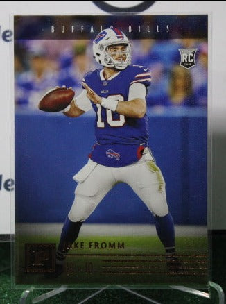 2020 PANINI CHRONICLES JAKE FROMM # PA-6 ROOKIE BRONZE NFL BUFFALO BILLS GRIDIRON CARD