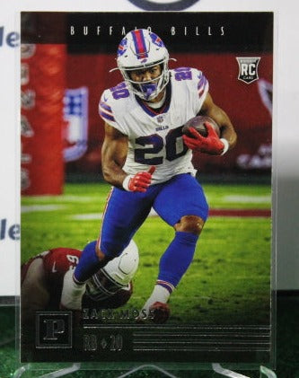 2020 PANINI CHRONICLES ZACK MOSS # PA-26 ROOKIE NFL BUFFALO BILLS GRIDIRON CARD