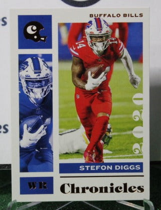 2020 PANINI CHRONICLES STEFON DIGGS # 11 BRONZE NFL BUFFALO BILLS GRIDIRON CARD