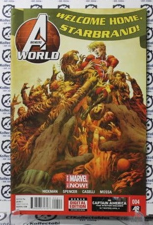AVENGERS WORLD # 004 VF MARVEL COMIC BOOK 2014