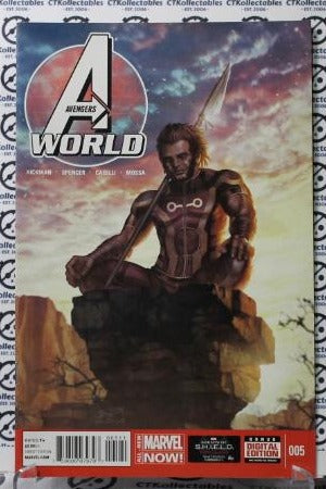 AVENGERS WORLD # 005 VF MARVEL COMIC BOOK 2014