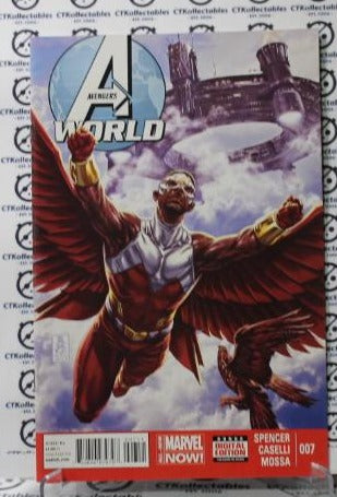 AVENGERS WORLD # 007 VF MARVEL COMIC BOOK 2014