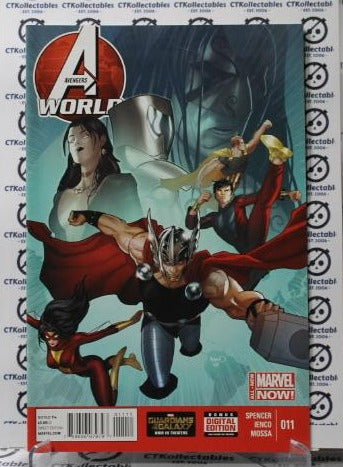 AVENGERS WORLD # 011 VF MARVEL COMIC BOOK 2014