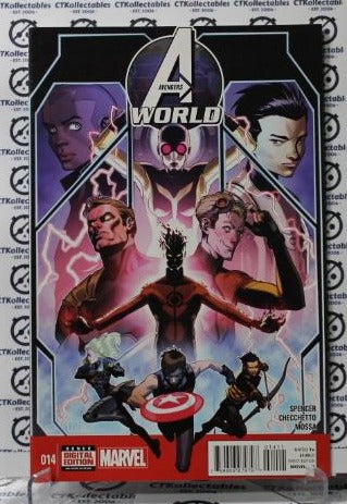 AVENGERS WORLD # 014 VF MARVEL COMIC BOOK 2014