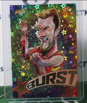 2019 SELECT AFL SAM DAY # SBTD33 STAR BURST TYE-DYE 375/ 540 GOLD COAST SUNS
