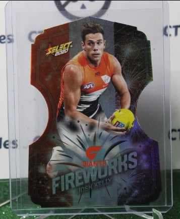 2020 SELECT AFL JOSH KELLY # FDC61 FIREWORKS 167/210 GWS GIANTS