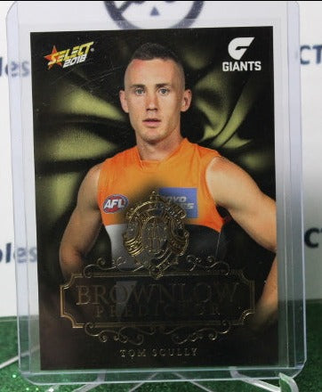 2018 SELECT AFL TOM SCULLY # BPG69 BROWNLOW PREDICTOR 230/250 GWS GIANTS