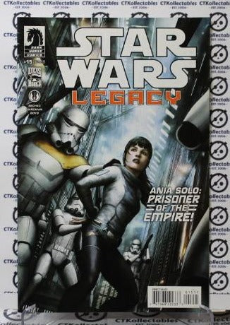 STAR WARS LEGACY # 15 VF DARK HORSE COMIC BOOK 2014