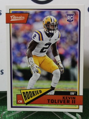 2018 PANINI CLASSIC KEVIN TOLIVER II # 276 ROOKIE NFL CHICAGO BEARS GRIDIRON CARD