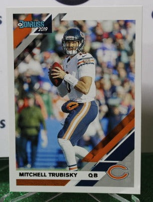 2019 PANINI DONRUSS MITCHELL TRUBISKY # 49 NFL CHICAGO BEARS GRIDIRON CARD