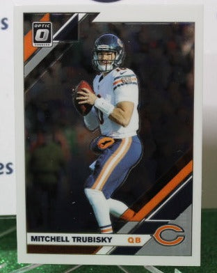 2019 PANINI DONRUSS OPTIC MITCHELL TRUBISKY # 19 NFL CHICAGO BEARS GRIDIRON CARD