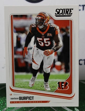 2018 PANINI SCORE VONTAZE BURFICT # 65 NFL CINCINNATI BENGALS GRIDIRON CARD