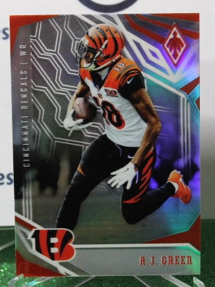 2019 PANINI PHOENIX A.J. GREEN # 20 NFL CINCINNATI BENGALS GRIDIRON CARD