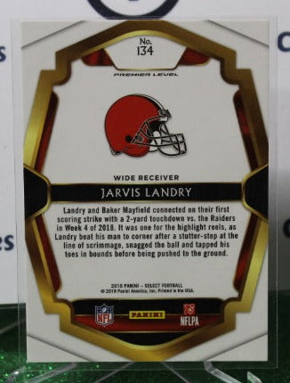 2018 PANINI SELECT JARVIS LANDRY # 134 NFL CLEVELAND BROWNS GRIDIRON CARD