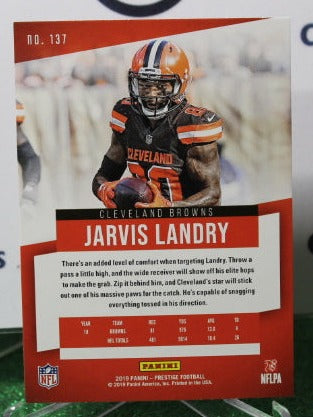 2019 PANINI PRESTIGE JARVIS LANDRY # 137 NFL CLEVELAND BROWNS GRIDIRON CARD