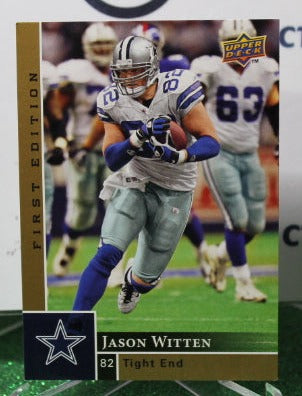 2009 UPPER DECK JASON WITTEN # 40 GOLD NFL DALLAS COWBOYS GRIDIRON CARD