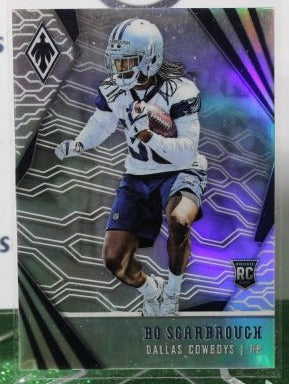 2018 PANINI PHOENIX BO SCARBROUGH # 189 ROOKIE NFL DALLAS COWBOYS GRIDIRON CARD