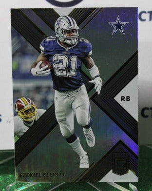 2017 PANINI ELITE EZEKIEL ELLIOTT # 25 GOLDNFL DALLAS COWBOYS GRIDIRON CARD