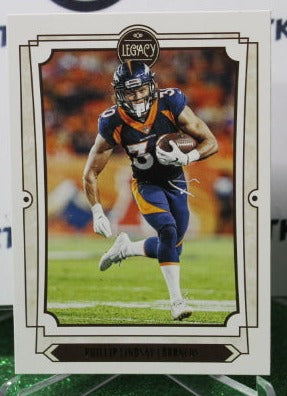 2019 PANINI LEGACY PHILLIP LINDSAY # 33 NFL DENVER BRONCOS GRIDIRON CARD