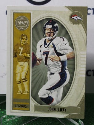 2019 PANINI LEGACY JOHN ELWAY # 110 NFL DENVER BRONCOS GRIDIRON CARD