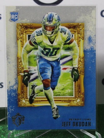 2020 PANINI CHRONICLES GRIDIRON KINGS JEFF OKUDAH # GK-40 ROOKIE NFL DETROIT LIONS GRIDIRON CARD