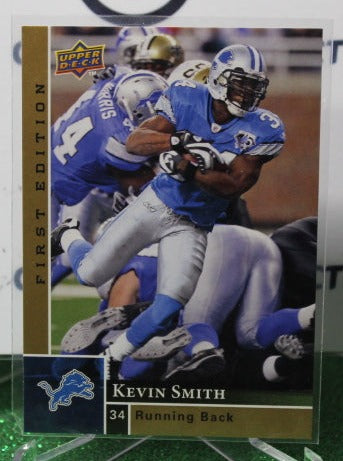 2009 UPPER DECK KEVIN SMITH # 51 GOLD NFL DETROIT LIONS GRIDIRON CARD