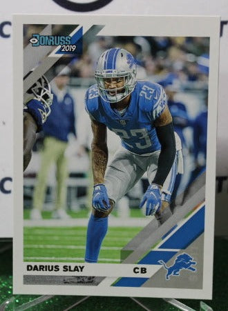 2019 PANINI DONRUSS DARIUS SLAY # 93 NFL DETROIT LIONS GRIDIRON CARD