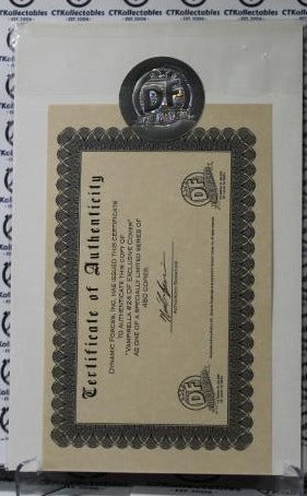 VAMPIRELLA # 24 DYNAMITE COMICS DYNAMIC FORCES 2012 C.O.A. OF 450 nm