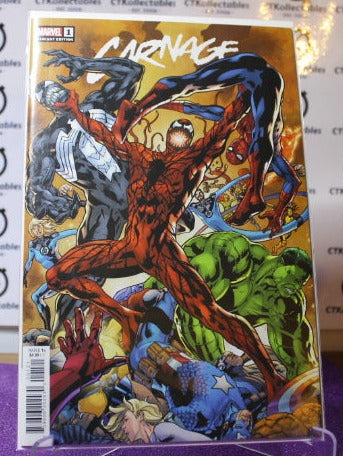 CARNAGE # 1 VARIANT EDITION MARVEL NM / VF COMIC BOOK 2022