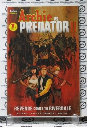 ARCHIE VS PREDATOR II # 1 VARIANT HACK COVER ARCHIE COMICS VF 2019