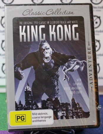 1933/2006 CLASSIC COLLECTION KING KONG HORROR MOVIE  DVD  NEW UNOPEN SEALED