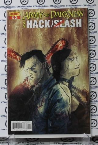 ARMY OF DARKNESS VS HACK / SLASH # 4 VF DYNAMITE COMIC BOOK 2013