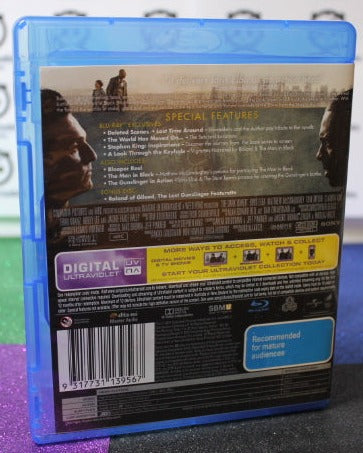 2017 THE DARK TOWER STEPHEN KING BLU-RAY COMIC BOOK RELATED PREOWNED