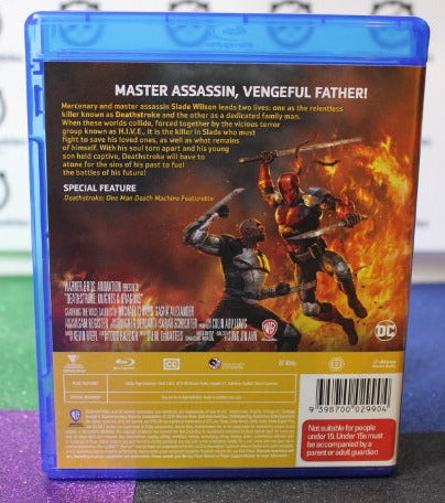 2020 DEATHSTROKE KNIGHTS & DRAGONS DC ANIMATED MOVIE BLU-RAY DC COMICS PREOWNED