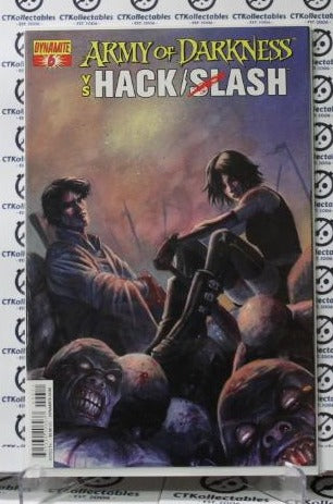 ARMY OF DARKNESS VS HACK / SLASH # 6 HORROR DYNAMITE COMIC BOOK 2014