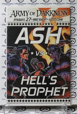ARMY OF DARKNESS # 27 HELL'S PROPHET F DYNAMITE EVIL DEAD COMIC BOOK 2010