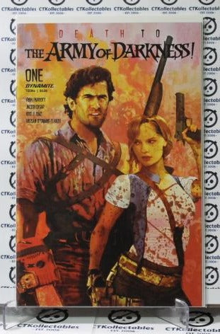 DEATH TO THE ARMY OF DARKNESS # 1 VARIANT B COVER DYNAMITE HORROR COMIC BOOK 2020