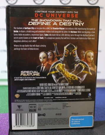 2015 BATMAN VS ROBIN DC UNIVERSE ORIGINAL MOVIE DVD DC COMICS PREOWNED