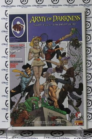 ARMY OF DARKNESS # 2 VARIANT SHOP TILL YOU DROP VF DYNAMITE COMIC BOOK 2005