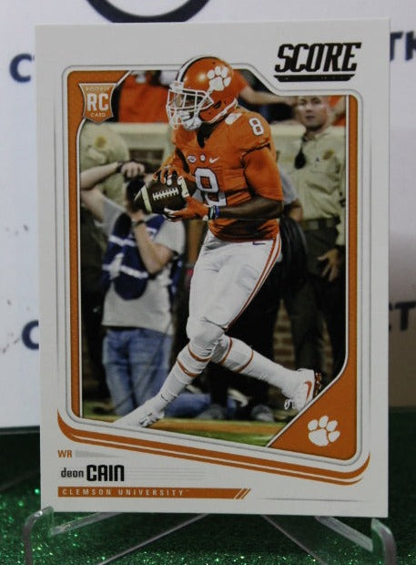 2018 PANINI SCORE DEON CAIN # 393 ROOKIE NFL INDIANAPOLIS COLTS GRIDIRON CARD