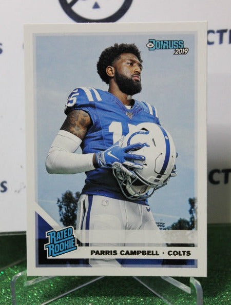 2019 PANINI DONRUSS PARRIS CAMPBELL # 315 RATED ROOKIE NFL INDIANAPOLIS COLTS GRIDIRON CARD