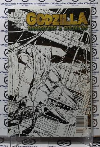 GODZILLA # 5 GANGSTERS & GOLIATHS VARIANT IDW COMICS NM / VF COMIC BOOK 2011
