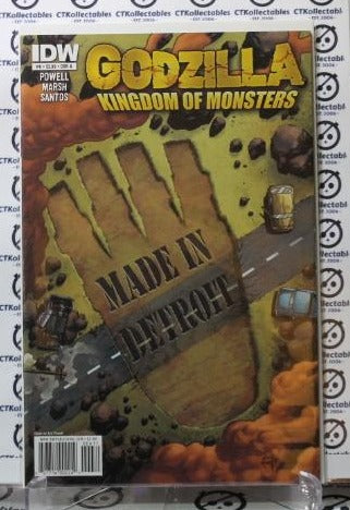 GODZILLA # 6 KINGDOM OF MONSTERS IDW COMICS NM / VF COMIC BOOK 2011