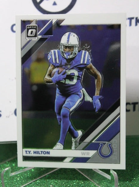 2019 PANINI DONRUSS OPTIC T.Y. HILTON # 45 NFL INDIANAPOLIS COLTS GRIDIRON CARD