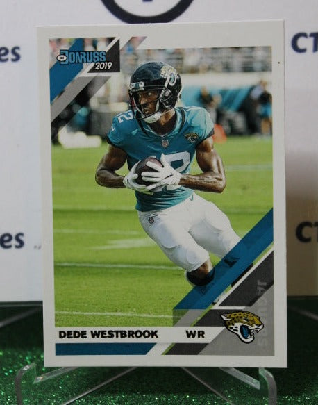 2019 PANINI DONRUSS DEDE WESTBROOK # 123 NFL JACKSONVILLE JAGUARS GRIDIRON CARD