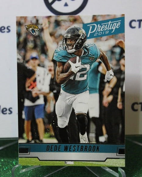 2019 PANINI PRESTIGE DEDE WESTBROOK # 84 NFL JACKSONVILLE JAGUARS GRIDIRON CARD