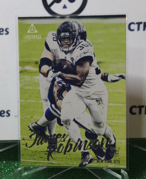 2020 PANINI CHRONICLES LUMINANCE JAMES ROBINSON # 225 ROOKIE NFL JACKSONVILLE JAGUARS GRIDIRON CARD