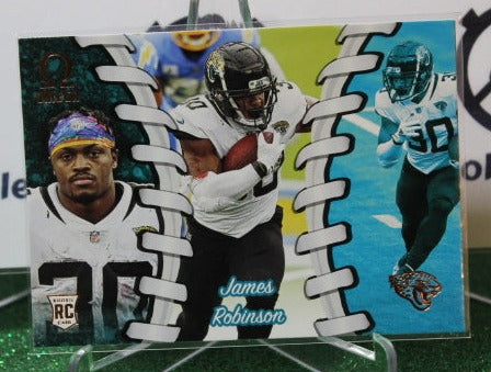 2020 PANINI CHRONICLES OMEGA JAMES ROBINSON # O-12 ROOKIE NFL JACKSONVILLE JAGUARS GRIDIRON CARD