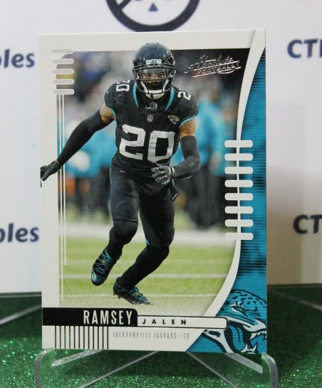 2019 PANINI ABSOLUTE JALEN RAMSEY # 36 NFL JACKSONVILLE JAGUARS GRIDIRON CARD