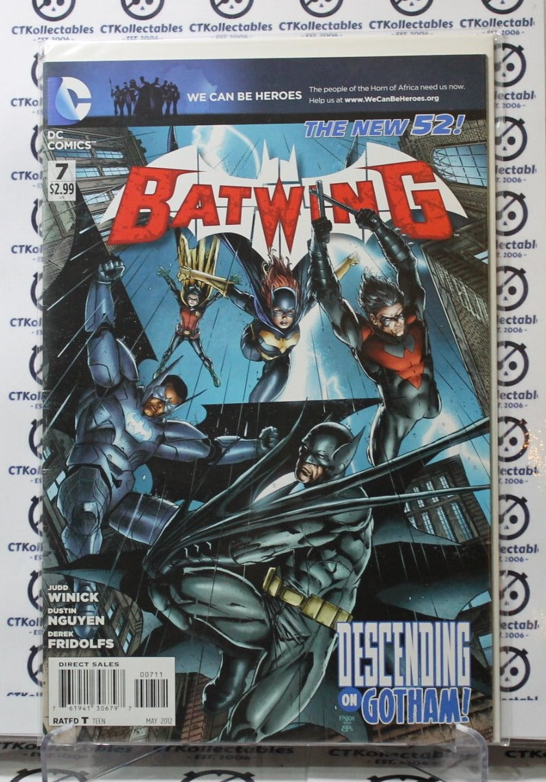 BATWING # 7 VF 2012 COMIC BOOK DC